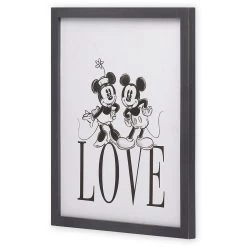 Mickey And Minnie Mouse ''Love'' Wall Décor -Disney 6804058842885 1