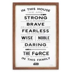 Star Wars Family Framed Wall Art