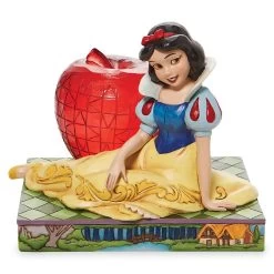 Snow White And Apple Figure By Jim Shore