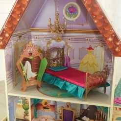 Belle Enchanted Dollhouse By KidKraft 11 Belle Enchanted Dollhouse By KidKraft -Disney 6805058502184 2