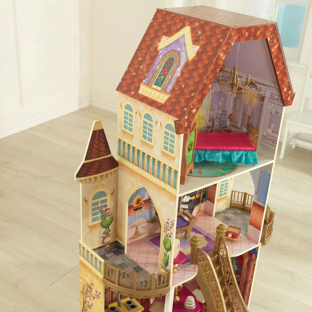 Belle Enchanted Dollhouse By KidKraft 9 Belle Enchanted Dollhouse By KidKraft - Image 7