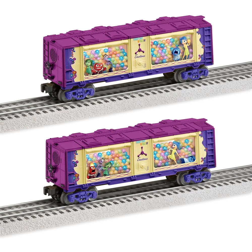 Inside Out ''Every Day Is Full Of Emotions'' Train Car By Lionel 3 Inside Out ''Every Day Is Full Of Emotions'' Train Car By Lionel