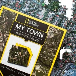 National Geographic My Town Personalized Puzzle – Map Scale: 1:5,000 -Disney 6805106023770 3