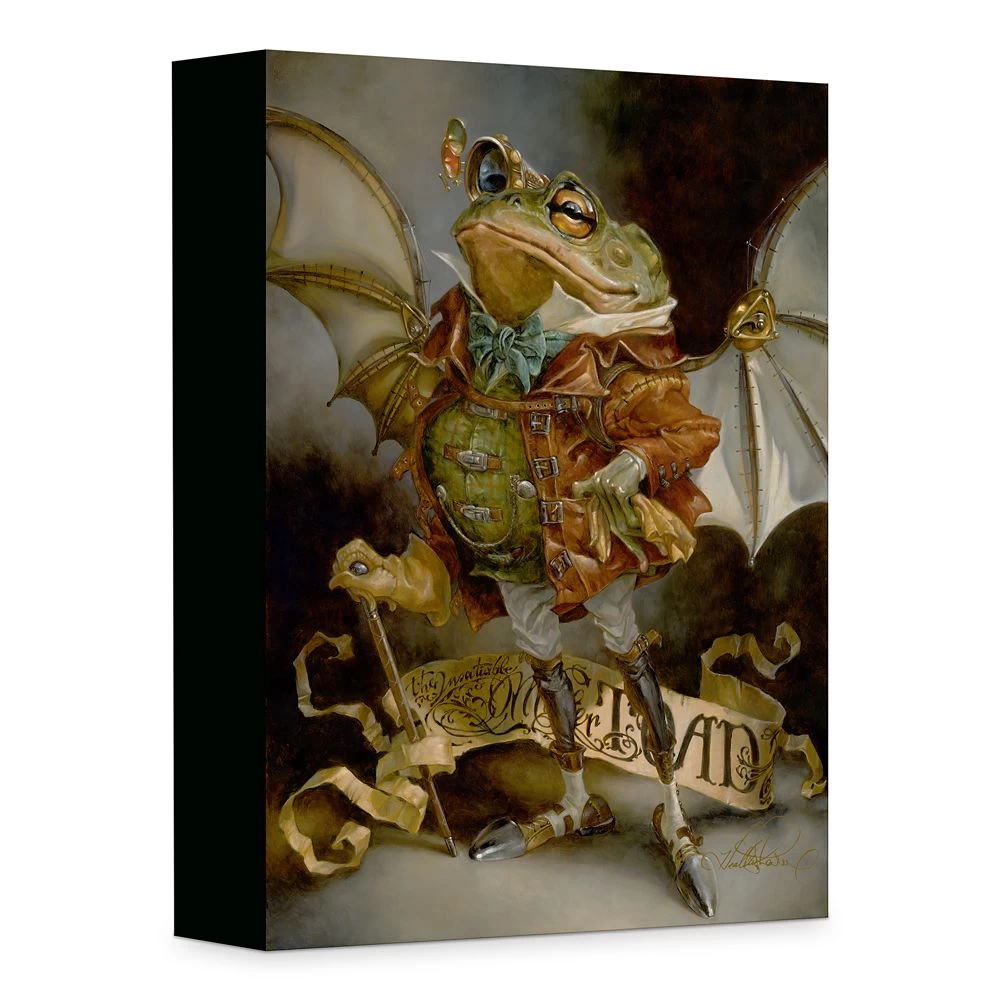 ''The Insatiable Mr. Toad'' Giclée On Canvas By Heather Edwards 3 ''The Insatiable Mr. Toad'' Giclée On Canvas By Heather Edwards
