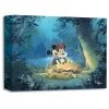 Mickey Mouse And Minnie ''Family Camp Out'' Giclée By Rob Kaz -Disney 6811047990828