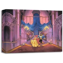 Beauty And The Beast ''Tale As Old As Time'' Giclée By Rodel Gonzalez