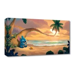 Stitch ''Sunset Serenade'' Giclée On Canvas By Rob Kaz – Limited Edition