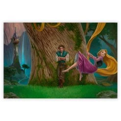 Rapunzel ''Tangled Tree'' Giclée By Jared Franco – Limited Edition