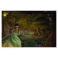 The Princess And The Frog ''Tiana's Enchantment'' Giclée By Jared Franco – Limited Edition