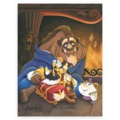 Beauty And The Beast ''Family Of Enchanted Things'' Giclée By Michelle St.Laurent – Limited Edition