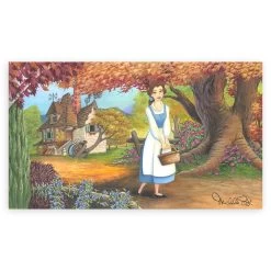 Beauty And The Beast ''The Flowery Path'' Giclée By Michelle St.Laurent – Limited Edition