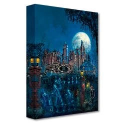 The Haunted Mansion ''Haunted Mansion'' By Rodel Gonzalez Canvas Artwork – Limited Edition -Disney 6811047994119 1