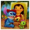 Lilo & Stitch ''The Mona Lilo'' Giclée By Tim Rogerson – Limited Edition -Disney 6811047994131