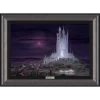 Cinderella ''Glass Castle'' By Peter Ellenshaw Framed Canvas Artwork – Limited Edition