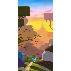 Sleeping Beauty Fairies ''Morning Flight'' By Michael Provenza Hand-Signed & Numbered Canvas Artwork – Limited Edition