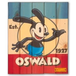 Oswald The Lucky Rabbit ''American Classic'' Signed Giclée On Wood By Trevor Carlton – Limited Edition