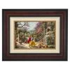 ''Snow White Dancing In The Sunlight'' Framed Limited Edition Canvas By Thomas Kinkade Studios