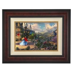 ''Sleeping Beauty Dancing In The Enchanted Light'' Framed Limited Edition Canvas By Thomas Kinkade Studios