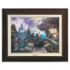 ''Cinderella Wishes Upon A Dream'' Framed Canvas Classic By Thomas Kinkade -Disney 6811059662945