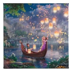 ''Tangled'' Gallery Wrapped Canvas By Thomas Kinkade Studios