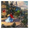 ''Sleeping Beauty Dancing In The Enchanted Light'' Gallery Wrapped Canvas By Thomas Kinkade Studios