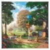 ''Winnie The Pooh II'' Gallery Wrapped Canvas By Thomas Kinkade Studios -Disney 6811059663545