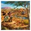 ''Mickey And Minnie In The Outback'' Gallery Wrapped Canvas By Thomas Kinkade Studios -Disney 6811059663549
