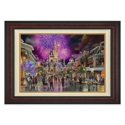 ''Walt Disney World 50th Anniversary'' Framed Limited Edition Canvas By Thomas Kinkade Studios