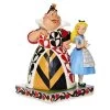Alice And Queen Of Hearts ''Chaos And Curiosity'' Figure By Jim Shore – Alice In Wonderland -Disney 6811101043728