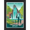 EPCOT Journey Of Water Matted Print