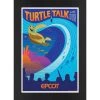 EPCOT Turtle Talk With Crush Matted Print -Disney 7409047996427