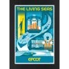 EPCOT The Living Seas Matted Print