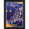 EPCOT Guardians Of The Galaxy Cosmic Rewind Matted Print
