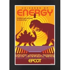 EPCOT Universe Of Energy Matted Print
