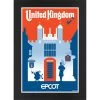 EPCOT United Kingdom Pavilion Matted Print -Disney 7409047996896