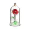 Beauty And The Beast Enchanted Rose Glass Sculpture By Arribas – Small -Disney 7409055361202
