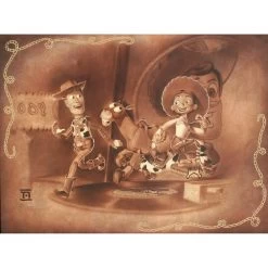 Toy Story ''Roundup Gang'' Limited Edition Giclée By Noah