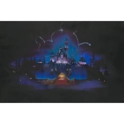 Disneyland ''While Everyone Sleeps'' Giclée By Noah