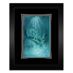Ariel ''Little Mermaid'' Framed Deluxe Print By Noah