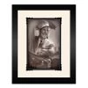 Walt Disney ''Walt In Train'' Framed Deluxe Print By Noah -Disney 7409055782385