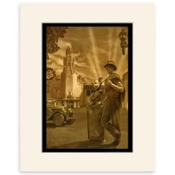 Mickey Mouse And Walt Disney ''StoryTellers'' Deluxe Print By Noah