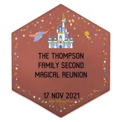 Walt Disney World 50th Anniversary Magic Kingdom Commemorative Legacy Paver – 8'' – Personalized
