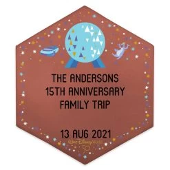 Walt Disney World 50th Anniversary EPCOT Commemorative Legacy Paver – 8'' – Personalized
