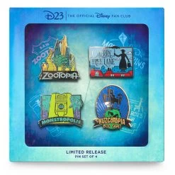 D23 Fantastic Worlds Pin Set – Limited Release -Disney 9942058530554 1