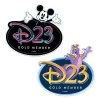 D23 Exclusive Mickey Mouse And Figment Magnet Set -Disney 9942058530645
