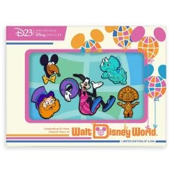 D23-Exclusive Walt Disney World 50th Anniversary Pin Set – ''The Vacation Kingdom Of The World'' – Limited Edition -Disney 9942058530688 6