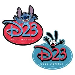 D23-Exclusive Stitch And Oswald The Lucky Rabbit Magnet Set
